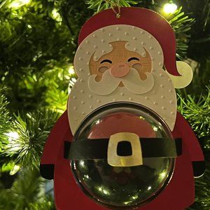 Santa Christmas Santa Candy Holder Ornament Dome l Holiday Party…